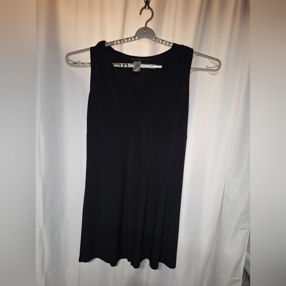 Just My Size Black Midi Dress